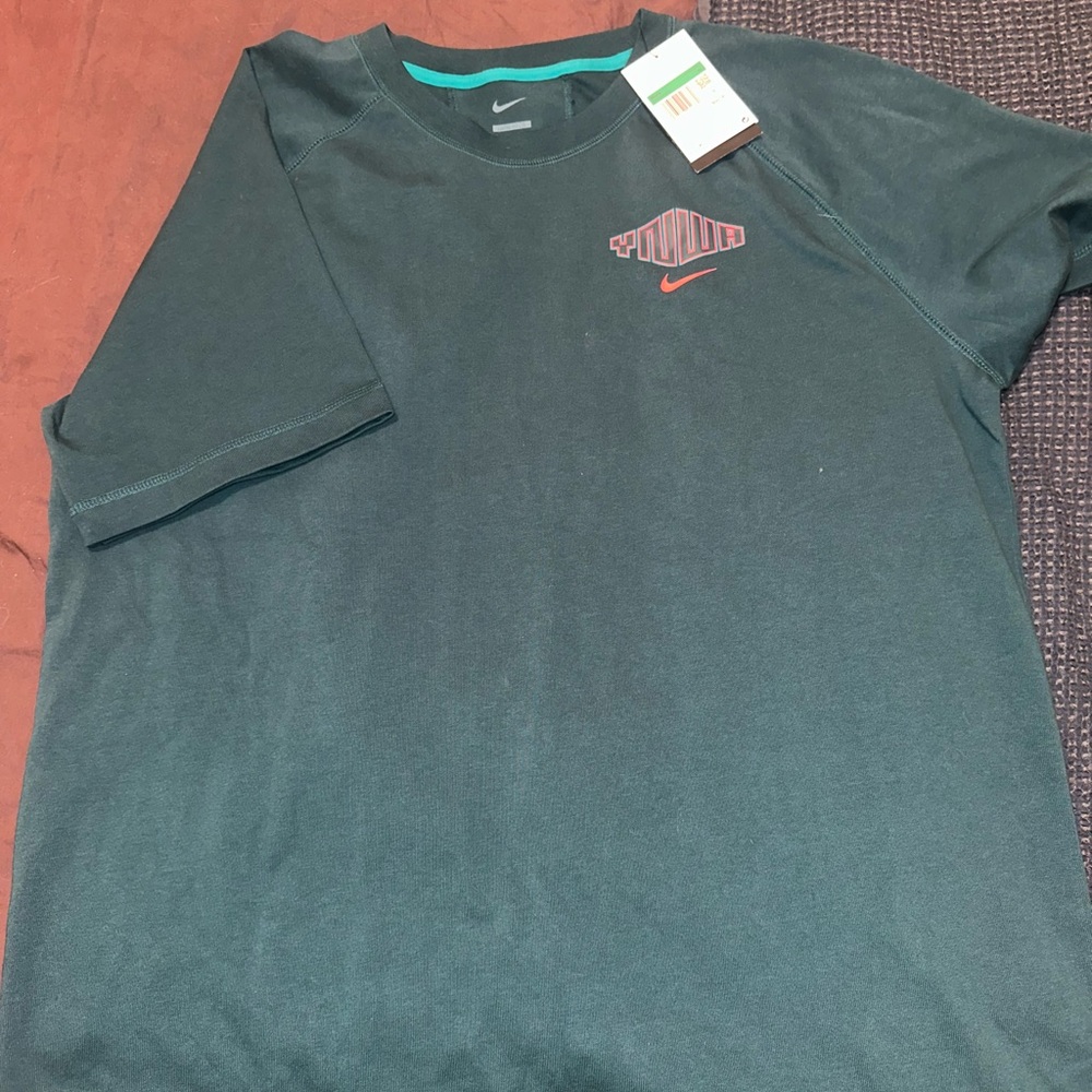 Nike Liverpool YNWA Men's Dark Green Short Sleeve Tee